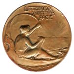 8875 - Academia Brasileira de Letras - RJ * Literaryun Vincitvr Pace (Girardet - 60 pç. Cunhadas) - Bronze - 1940A08B - S