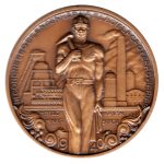 8876 - III Congresso de Engenharia e Legislação Ferroviária, Belo Horizonte (MG) - Bronze - 1940A09B - S