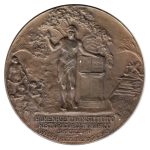 8903 - 1º Cent. do Nascimento de Ruy Barbosa - Homenagem do Inst. Hist. Geog. Brasileiro (Giradet) - Bronze - 1949A21B - S