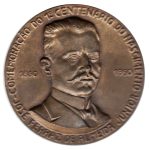 8906 - 1º Centenario do Nascimento de Jose Ferraz de Almeida Junior - Bronze - 1950A14B - S