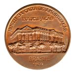 9000 - Inauguração do Museu da Caixa de Amortização * Ministério da Fazenda - Serviços Relevantes - Bronze - 1960A23B - S