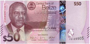 4495 - Belize (2025) 50 Dolares - P.W77 - FE
