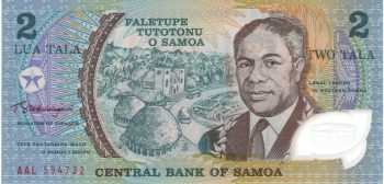 5946 - Samoa (polimero) - 2 Tala - P.31.e - FE