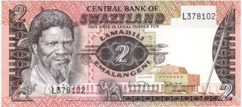 6109 - Suazilandia - 2 Emalangeni - P.8.b - FE