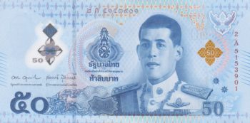6192 - Tailandia (polímero - 2025) 50 Baht - P.W146 - FE