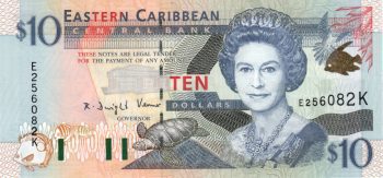 4835 - Caribe - Saint Kits (Elisabeth II) - 10 Dolares - P.38.k - FE