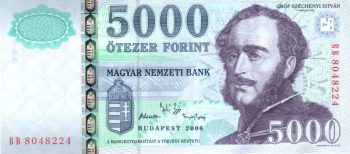 5094 - Hungria - 5000 Forint - P.191.b - FE