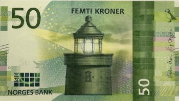 5742 - Noruega - 50 Kroner - P.53.b - FE