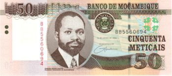 5632 - Moçambique - 50 Meticais - P.144.a - FE
