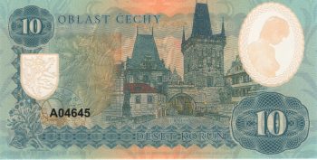 4806 - Republica Checa/Bohemia - 10 Korun - F.NL - FE