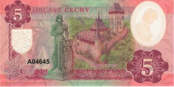 4805 - Republica Checa/Bohemia - 5 Korun - F.NL - FE