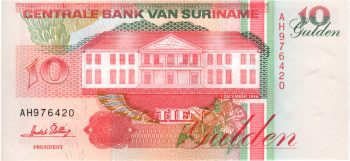 6096 - Suriname - 10 Gulden - P.137.b - FE