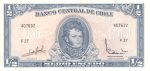 4669 - Chile - 1/2 Escudo - P.134A - FE
