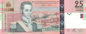 5056 - Haiti - 25 Gourdes - P.273.a - FE