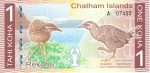 4666 - Ilhas Chatham - 1 Koha - F.NL - FE