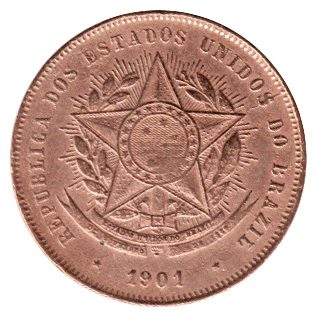 3436 - 20 Réis 1901 - B.807 - S