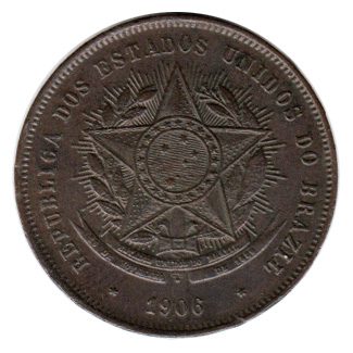 3441 - 20 Réis 1906 - B.810 - S/FC