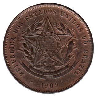 3449 - 20 Réis 1909 - B.812 - S