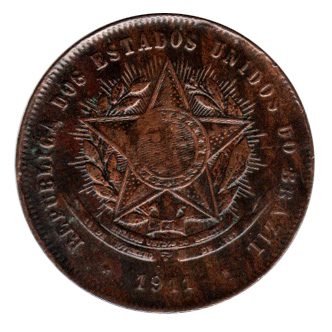 3451 - 20 Réis 1911 - B.814 - S