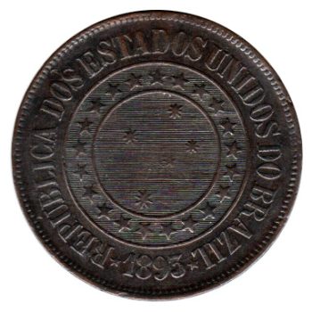 3455 - 40 Réis 1893 - B.817 - S