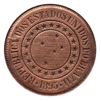 3459 - 40 Réis 1895 - B.819 - S