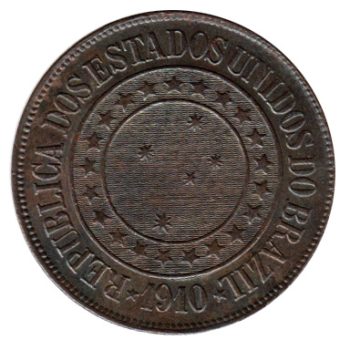 3479 - 40 Réis 1910 - B.828 - FC