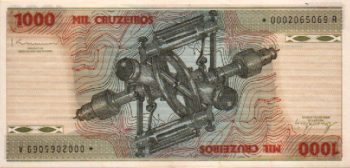 1613 - 1000 Cruzeiros Rischbieter/Galveas - C.154.a - FE